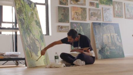Salman Toor's Emerald Green